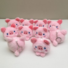 9cm pig plush dolls set(10pcs a set)