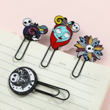 The Nightmare Before Christmas Metal Collection Paperclips Bookmarks