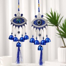 1pcs Blue Evil Eyes Windchime Wind Bells Handcraft...