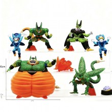 8pcs/set 10cm Dragon Ball Cell anime figures(OPP b...