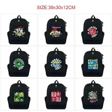 The Powerpuff Girls anime canvas backpack bags