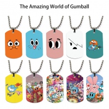 The Amazing World of Gumball dog tag military army...