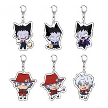 The Vampire dies in no time acrylic key chains