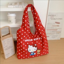 Hello Kitty Casual Handbags Shopping Tote Bag