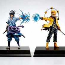 22cm Naruto AK Uchiha Sasuke Uzumaki Naruto anime figure