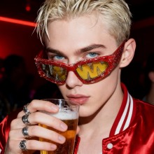 Y2K Sunglasses Oval Vintage Punk Street Sun Glasses