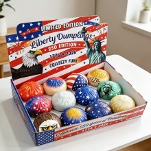 12pcs 250th USA Anniversary Liberty Squishy Dumpli...