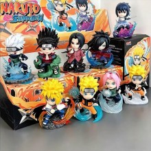 9pcs/set 12cm Naruto Ultimate Battle Serie Blind Box Anime Figures