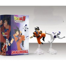 18cm Dragon Ball Son Goku vs Frieza anime figures ...