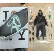 NECA Scream scary Ghost Face Takes Mannattan actio...