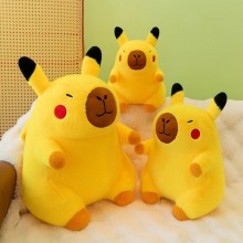 Capybara cos Pikachu plush doll 30/38/50cm