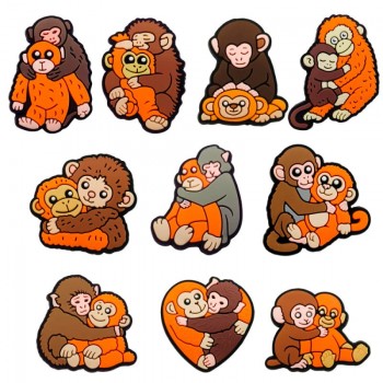 Punch Monkey Shoe Charms DIY Accessories Sandals Decorate