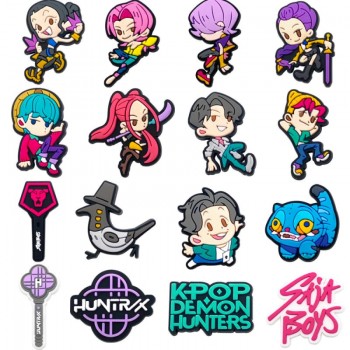 K-POP Demon Hunters Shoe Charms DIY Accessories Sandals Decorate