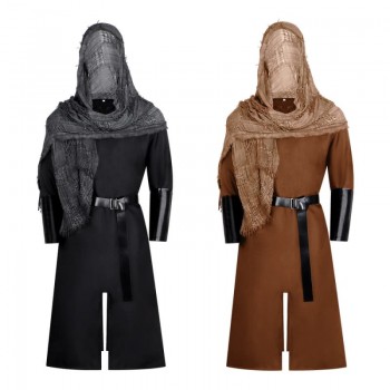 Templar Order Temple Knight Warrior Halloween Cosplay Costume