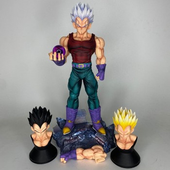 21cm Dragon Ball Baby Vegeta anime figure 3 heads