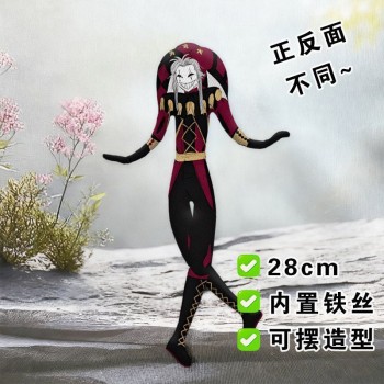 28cm The Freak Circus Pierrot Twistable Shape Plush Doll