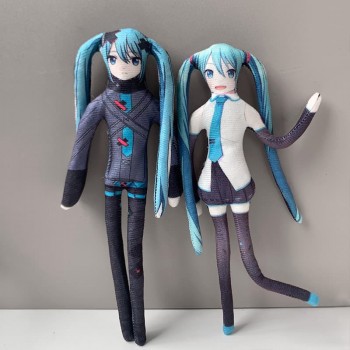 28cm HATSUNE MIKU COLORFUL STAG Twistable Shape Plush Doll