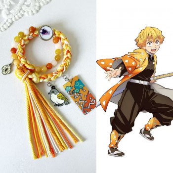 Original Demon Slayer Rope Bracelet Wristband Wrist Strap