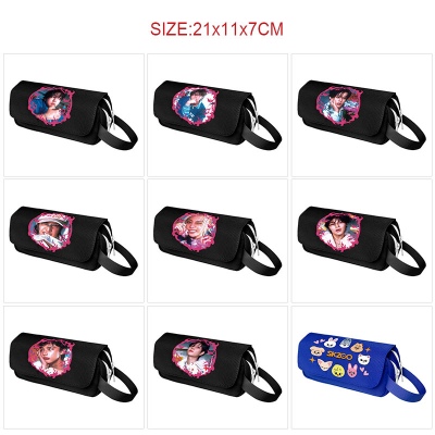 Straykids star canvas pen case pencil bags