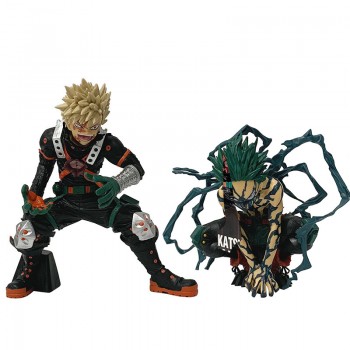 16cm My Hero Academia Midoriya Izuku Bakugou Katsuki figure