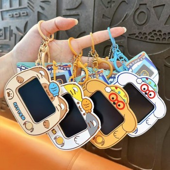 Mini Cat Dog Animal Writing Graffiti Board Key chains
