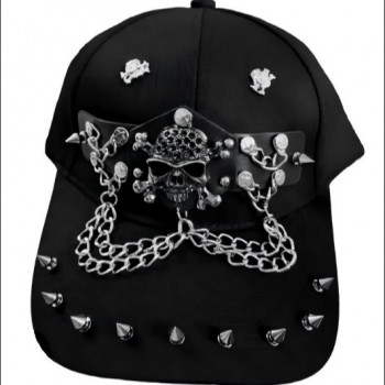 Punk Street Dance Rivet Hip-Hop Baseball Cap