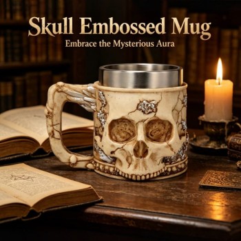 Skeleton Stainless Steel Beer Cup Mug