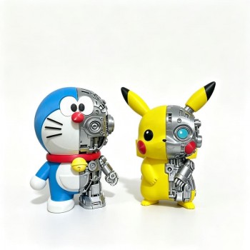 Doraemon Pikachu Kitty 3D Printing Ornament Figure Doll Model