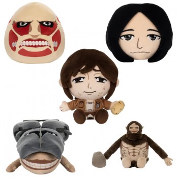 25cm Attack on Titan Colossal Titan anime plush doll