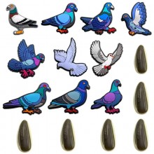 Pigeon Seeds Shoe Charms DIY Accessories Sandals D...