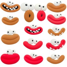 Sausage mouth Shoe Charms DIY Accessories Sandals ...