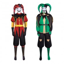 The Freak Circus Harlequin Halloween Cosplay Costume