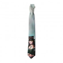 Mona Lisa Art Print Tie Necktie