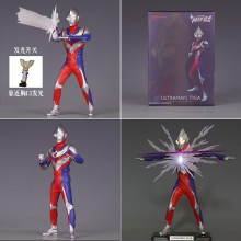 17cm Ultraman Tiga action figure(can lightable)