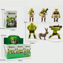 9cm Shrek anime figures(6pcs a set)