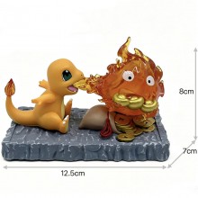 12.5cm Pokemon Charmander Charizard Calcifer figures(can lightable)