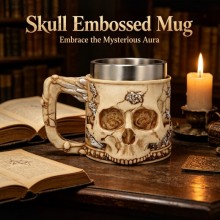 Skeleton Stainless Steel Beer Cup Mug