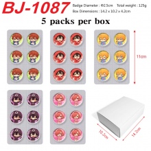 5packs/box Toilet-bound Hanako-kun Mini Capsule Ba...