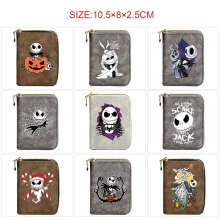 The Nightmare Before Christmas Zipper Short Wallet...