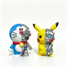 Doraemon Pikachu Kitty 3D Printing Ornament Figure Doll Model