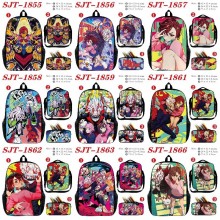 Dandadan anime nylon backpack bag shoulder pencil ...