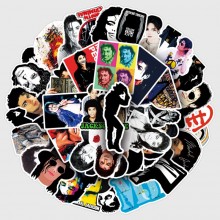 Michael Jackson waterproof stickers set(51pcs a set)