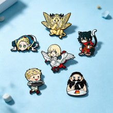 Delicious in Dungeon Alloy Enamel Badges Brooch Pi...