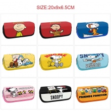 Snoopy anime pen case pencil bag