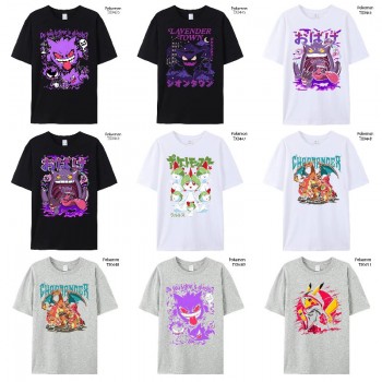 Pokemon anime short sleeve cotton t-shirt