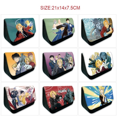 Fullmetal Alchemist triangle pen bag pencil case
