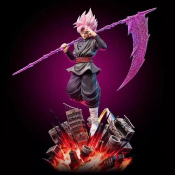 44.5cm Dragon Ball Black Goku Zamasu Anime Figure