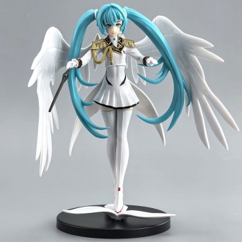 20.5cm Gundam Hatsune Miku anime figure(OPP bag)