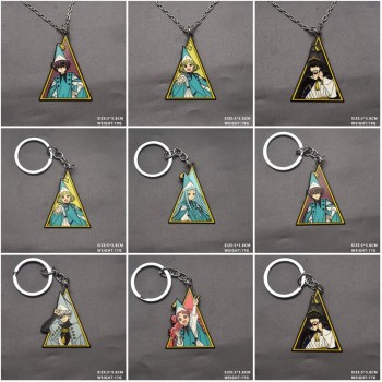Witch Hat Atelier anime alloy key chain necklace