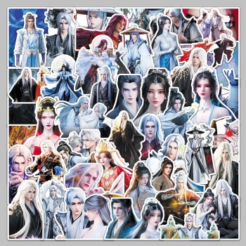 50pcs Renegade Immortal anime waterproof stickers set